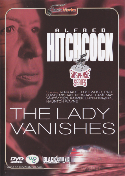 The Lady Vanishes - Belgian DVD movie cover