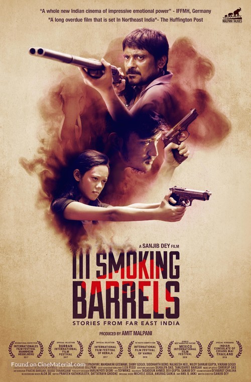 III Smoking Barrels - Indian Movie Poster