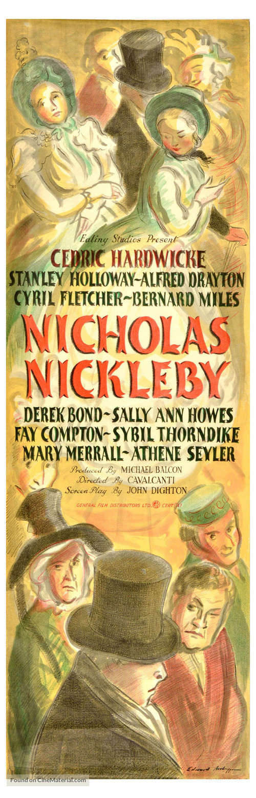 Nicholas Nickleby - British Movie Poster