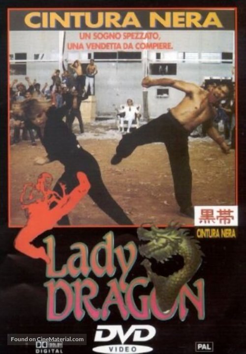 Lady Dragon - Italian DVD movie cover