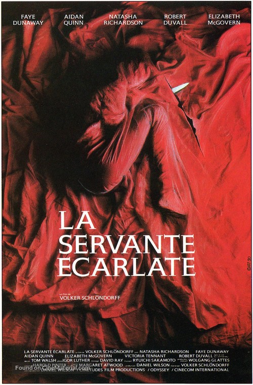 The Handmaid&#039;s Tale - French Movie Poster