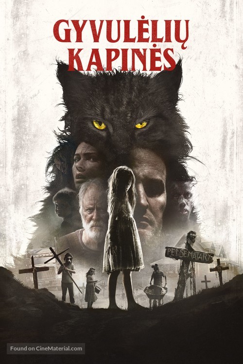 Pet Sematary - Lithuanian Movie Cover