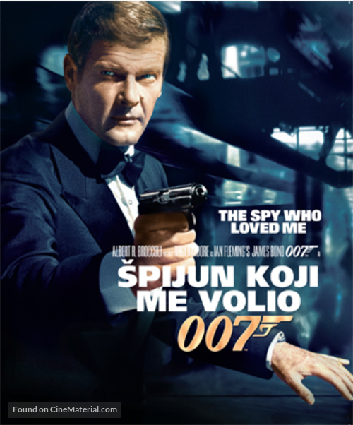 The Spy Who Loved Me - Croatian Blu-Ray movie cover