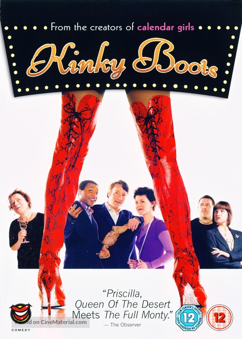 Kinky Boots - British DVD movie cover