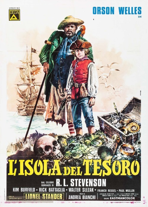Treasure Island - Italian Movie Poster
