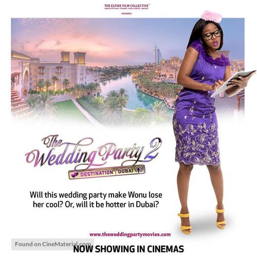 The Wedding Party 2: Destination Dubai - South African Movie Poster