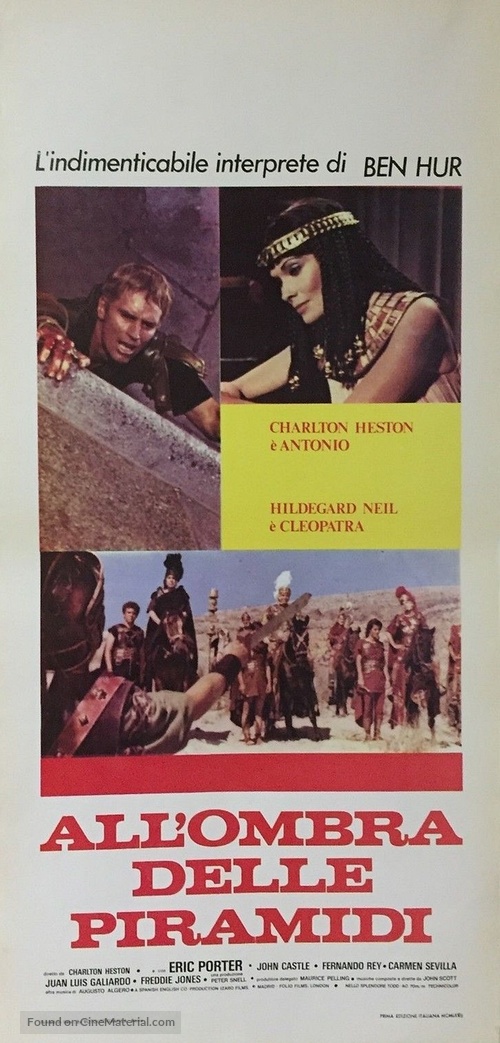 Antony and Cleopatra - Italian Movie Poster