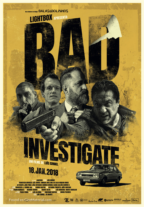 Bad Investigate - Portuguese Movie Poster