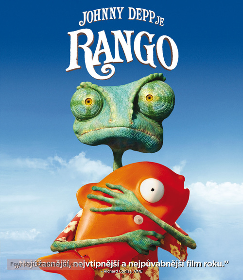 Rango - Czech Blu-Ray movie cover