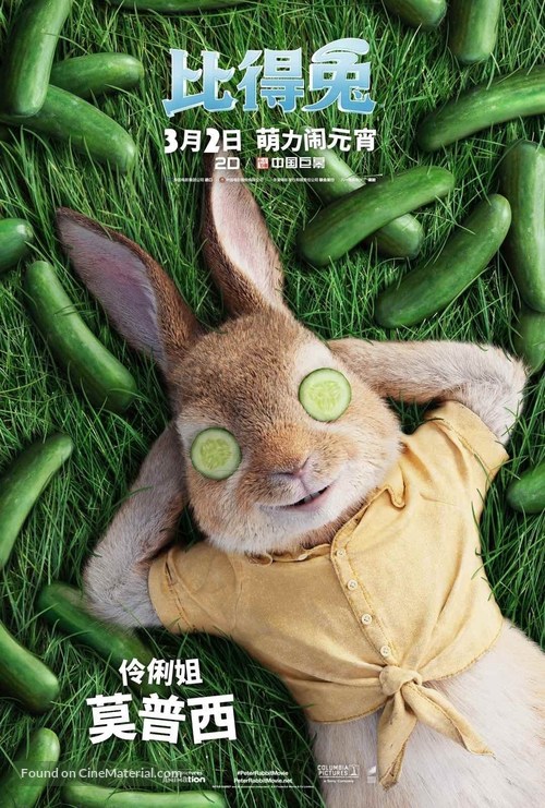 Peter Rabbit - Chinese Movie Poster
