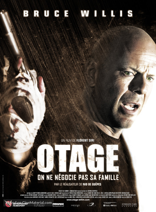 Hostage - French Movie Poster