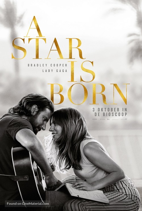 A Star Is Born - Belgian Movie Poster