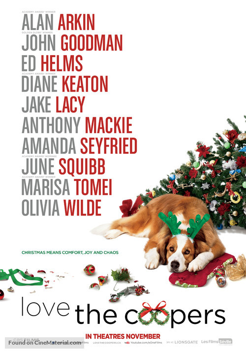 Love the Coopers - Canadian Movie Poster