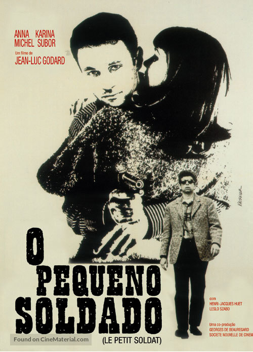 Le petit soldat - Brazilian Movie Poster