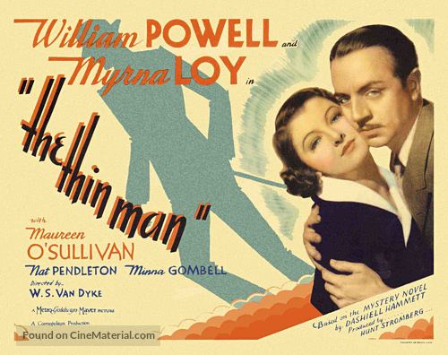 The Thin Man - British Movie Poster