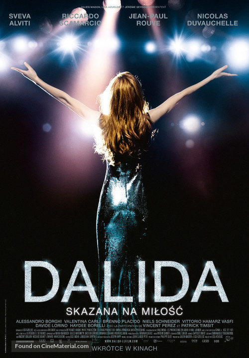 Dalida - Polish Movie Poster