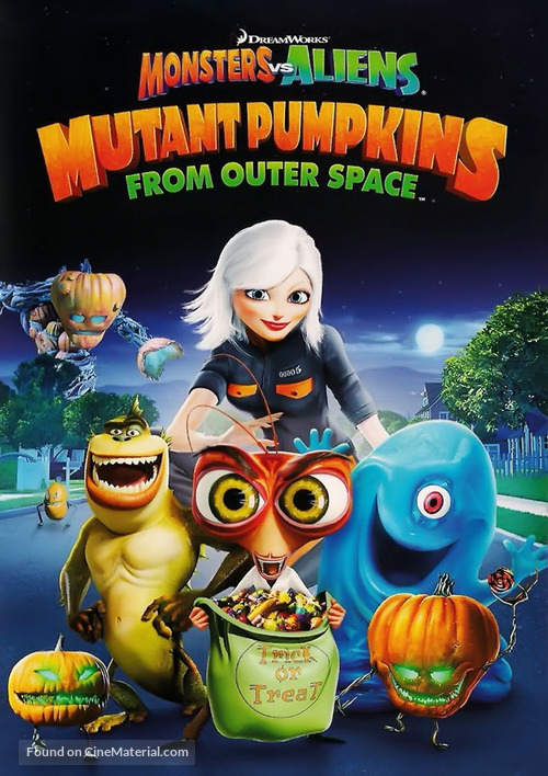 Monsters vs Aliens: Mutant Pumpkins from Outer Space - DVD movie cover