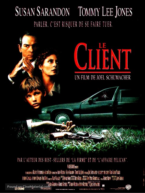 The Client - French Movie Poster