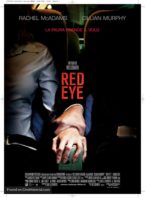 Red Eye - Italian Movie Poster