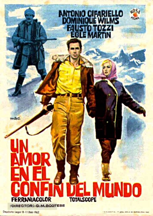 Questo amore ai confini del mondo - Spanish Movie Poster