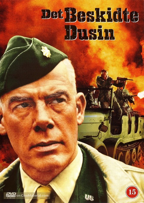 The Dirty Dozen - Danish Movie Cover