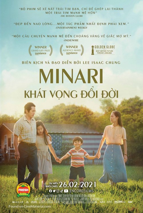 Minari - Vietnamese Movie Poster