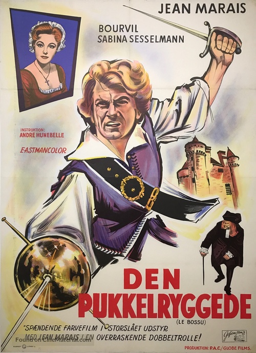 Bossu, Le - Danish Movie Poster