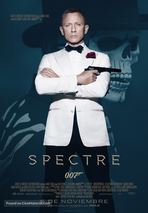 Spectre - Spanish Movie Poster