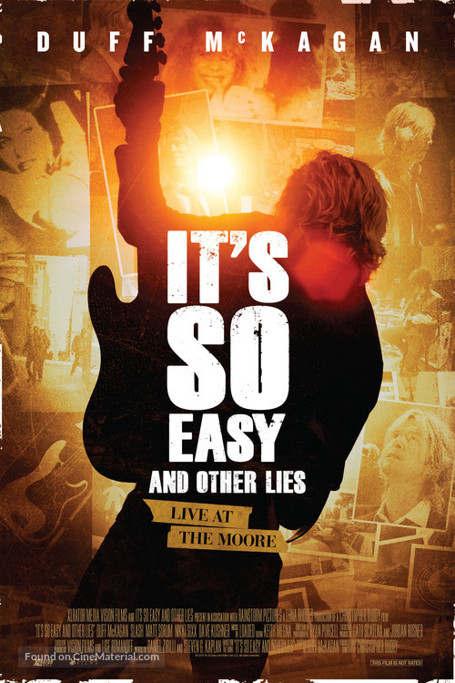 It&#039;s So Easy and Other Lies - Movie Poster