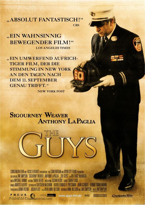 The Guys - German poster