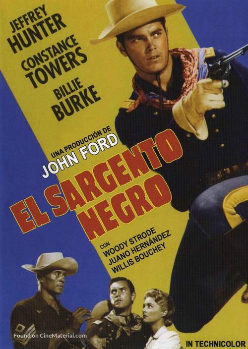 Sergeant Rutledge - Spanish DVD movie cover