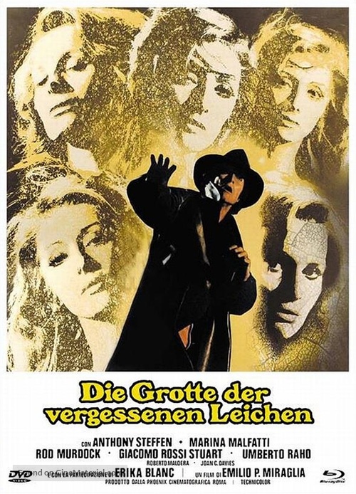 La notte che Evelyn usc&igrave; dalla tomba - German Blu-Ray movie cover