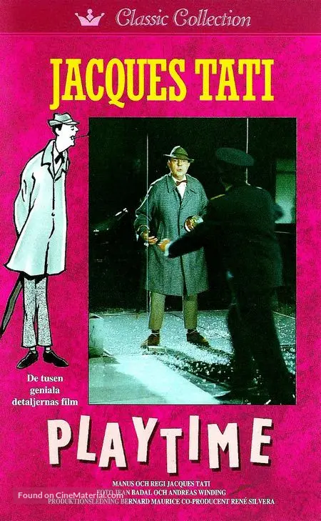 PlayTime - Swedish VHS movie cover