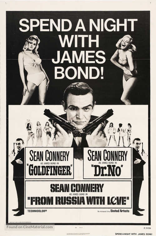 Dr. No - Combo movie poster