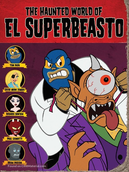 The Haunted World of El Superbeasto - DVD movie cover