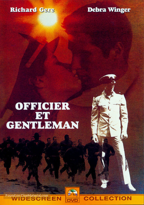 An Officer and a Gentleman - French DVD movie cover