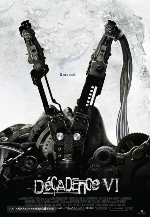 Saw VI - Canadian Movie Poster