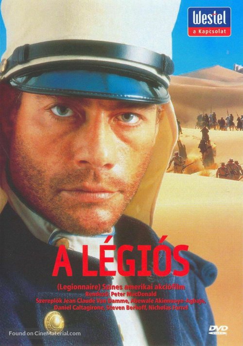 Legionnaire - Hungarian DVD movie cover