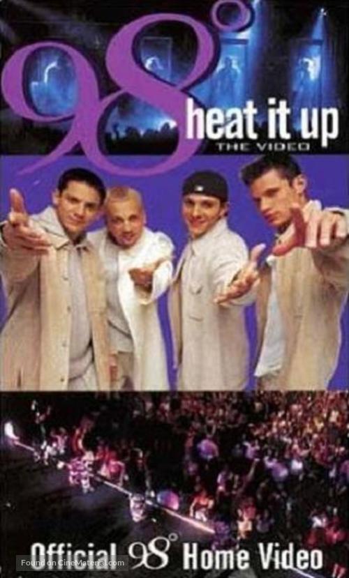 98 Degrees: Heat It Up (1999) vhs movie cover