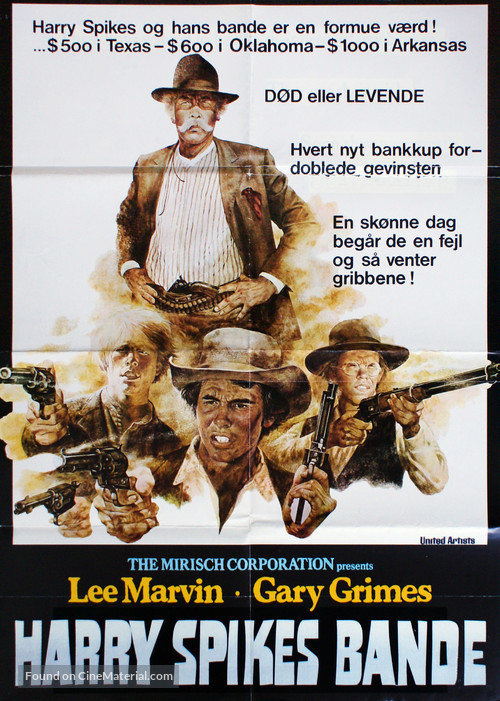 The Spikes Gang - Danish Movie Poster