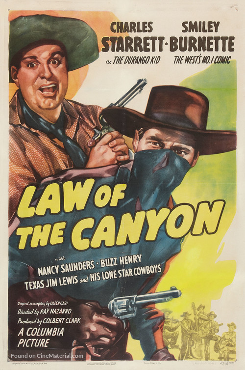 Law of the Canyon - Movie Poster