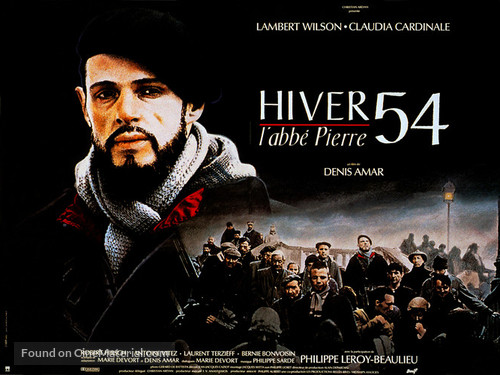 Hiver 54, l&#039;abb&eacute; Pierre - French Movie Poster