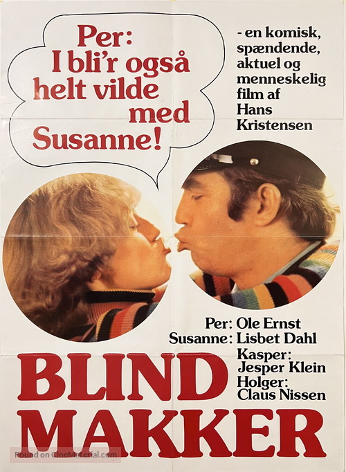 Blind makker - Danish Movie Poster