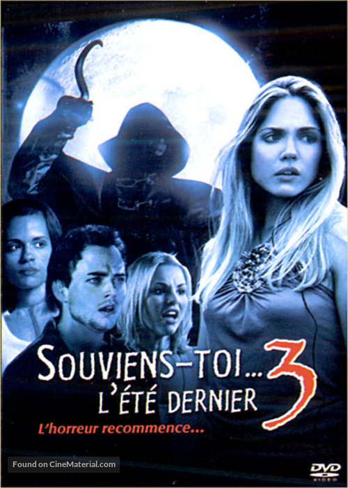 I&#039;ll Always Know What You Did Last Summer - French DVD movie cover
