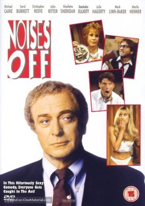 Noises Off... - British DVD movie cover