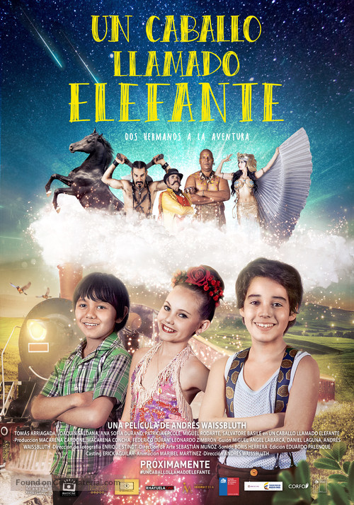 Un caballo llamado Elefante - Chilean Movie Poster