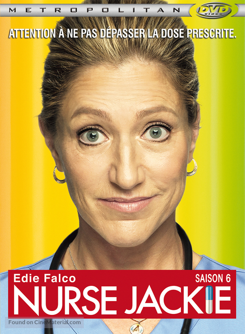 &quot;Nurse Jackie&quot; - French DVD movie cover