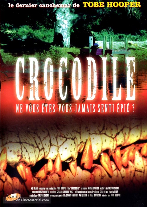 Crocodile - French DVD movie cover
