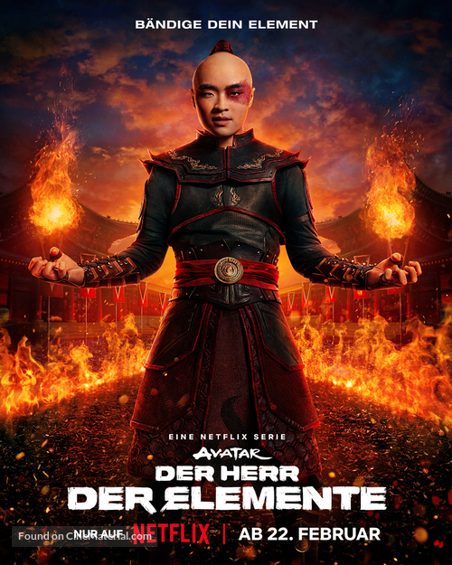 &quot;Avatar: The Last Airbender&quot; - Danish Movie Poster