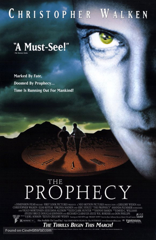 The Prophecy - Video release movie poster